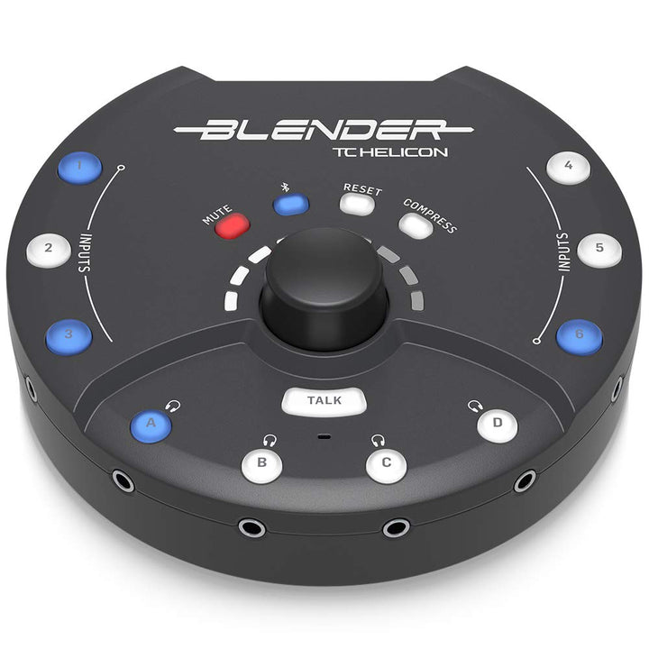TC Helicon Blender Portable Stereo Mixer with USB Audio Interface and Remote Control - Golchha Computers