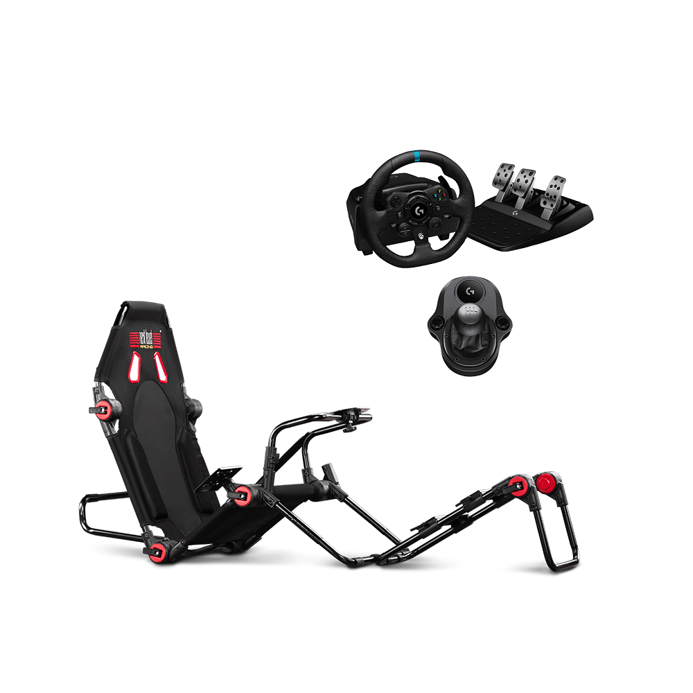 Next Level Racing GT Lite Sim Cockpit & Logitech G923 Wheel: First  Impression Review - Hooniverse