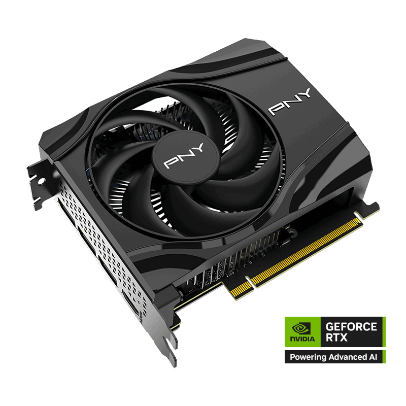 PNY NVIDIA GeForce RTX 5060 Single Fan GDDR7 Graphics Card - GOLCHHA COMPUTERS 