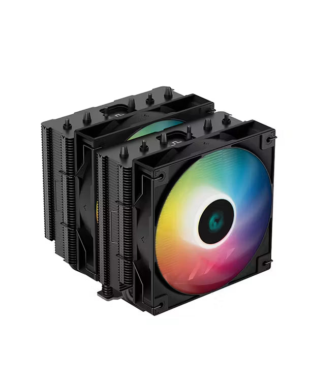 DeepCool AG620 WH/BK ARGB dual-tower 120mm CPU Air cooler