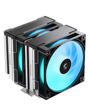 DeepCool AG620 G2 ARGB Dual Tower 120mm CPU Air Cooler (Black)