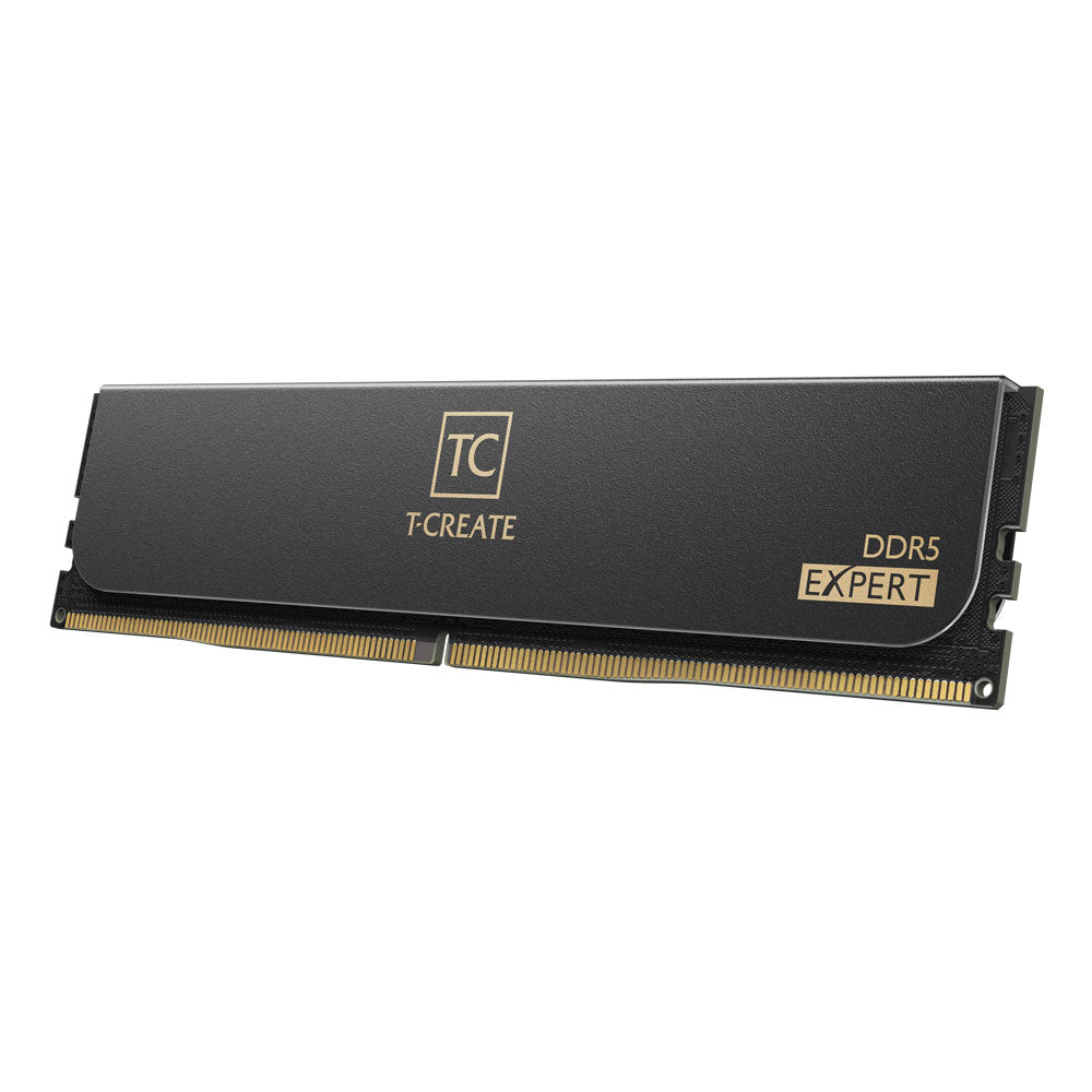 TEAMGROUP T-Create Expert DDR5 32GB (16GB x 2) 6000MHz CL30 Desktop RAM Kit Black (CTCED532G6000HC30DC01)