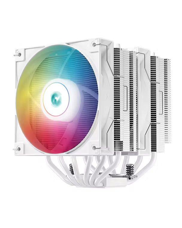 DeepCool AG620 G2 ARGB Dual Tower 120mm CPU Air Cooler (White)