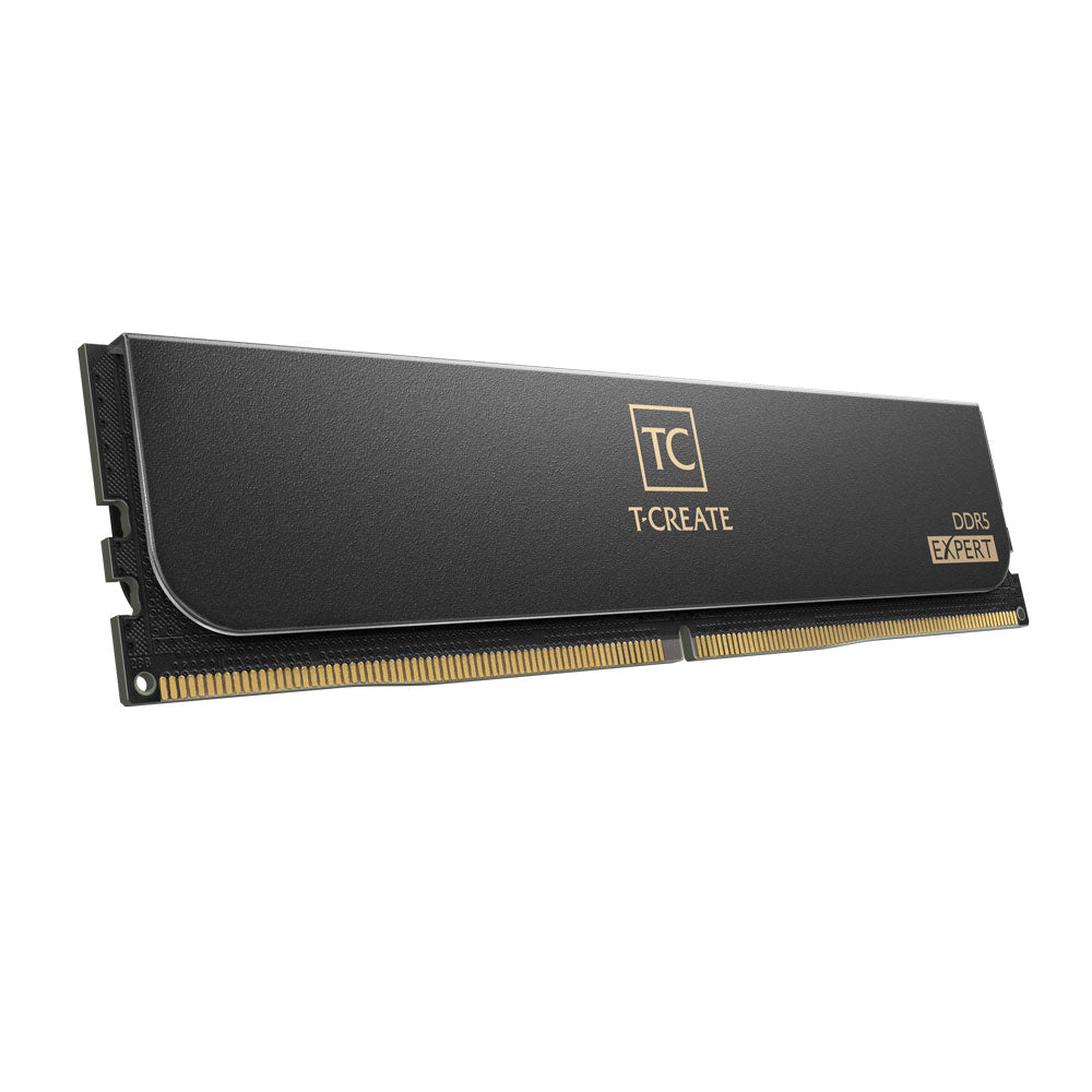 TEAMGROUP T-Create Expert DDR5 32GB (16GB x 2) 6000MHz CL30 Desktop RAM Kit Black (CTCED532G6000HC30DC01)