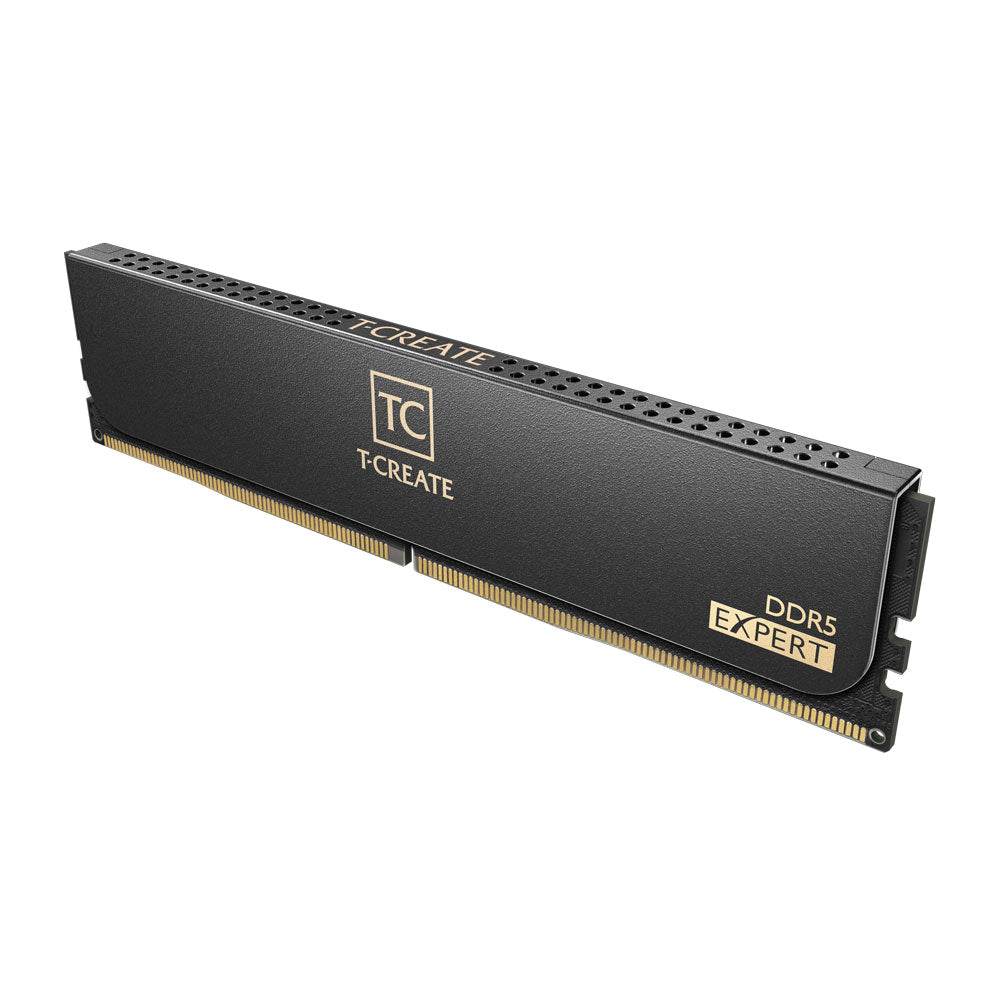 TEAMGROUP T-Create Expert DDR5 32GB (16GB x 2) 6000MHz CL30 Desktop RAM Kit Black (CTCED532G6000HC30DC01)