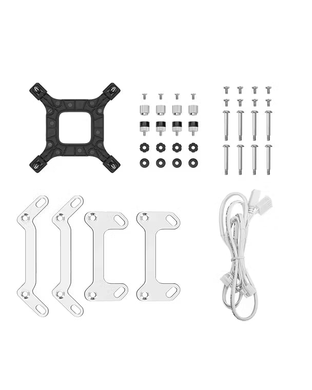 DeepCool LD240 ARGB 240mm CPU Liquid Cooler (White)