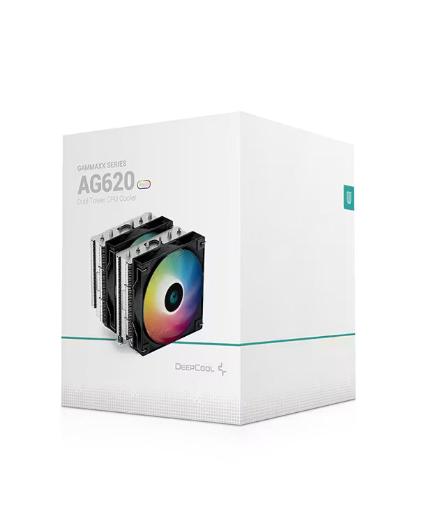 DeepCool AG620 ARGB dual-tower 120mm CPU Air cooler