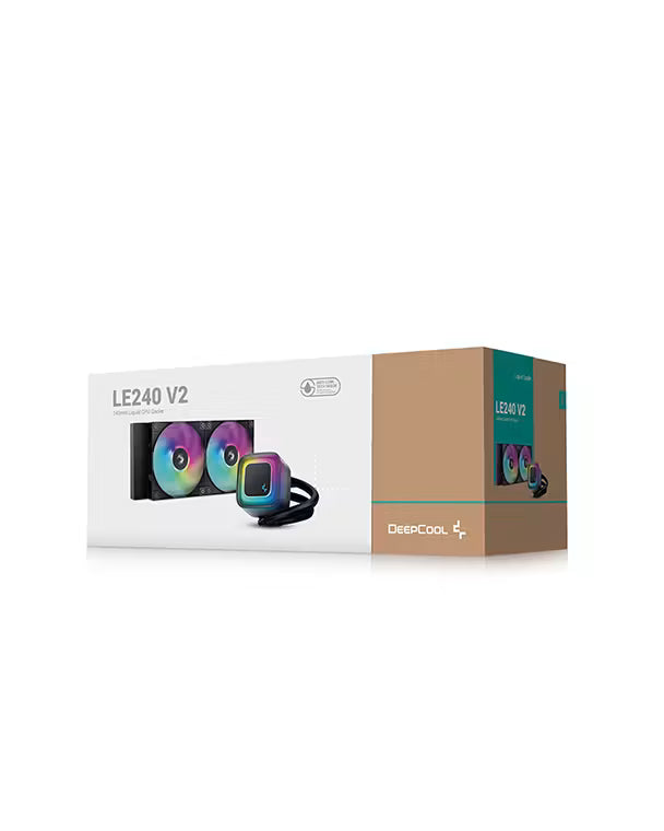 DeepCool LE240 V2 240mm AIO Liquid Cooler (Black)
