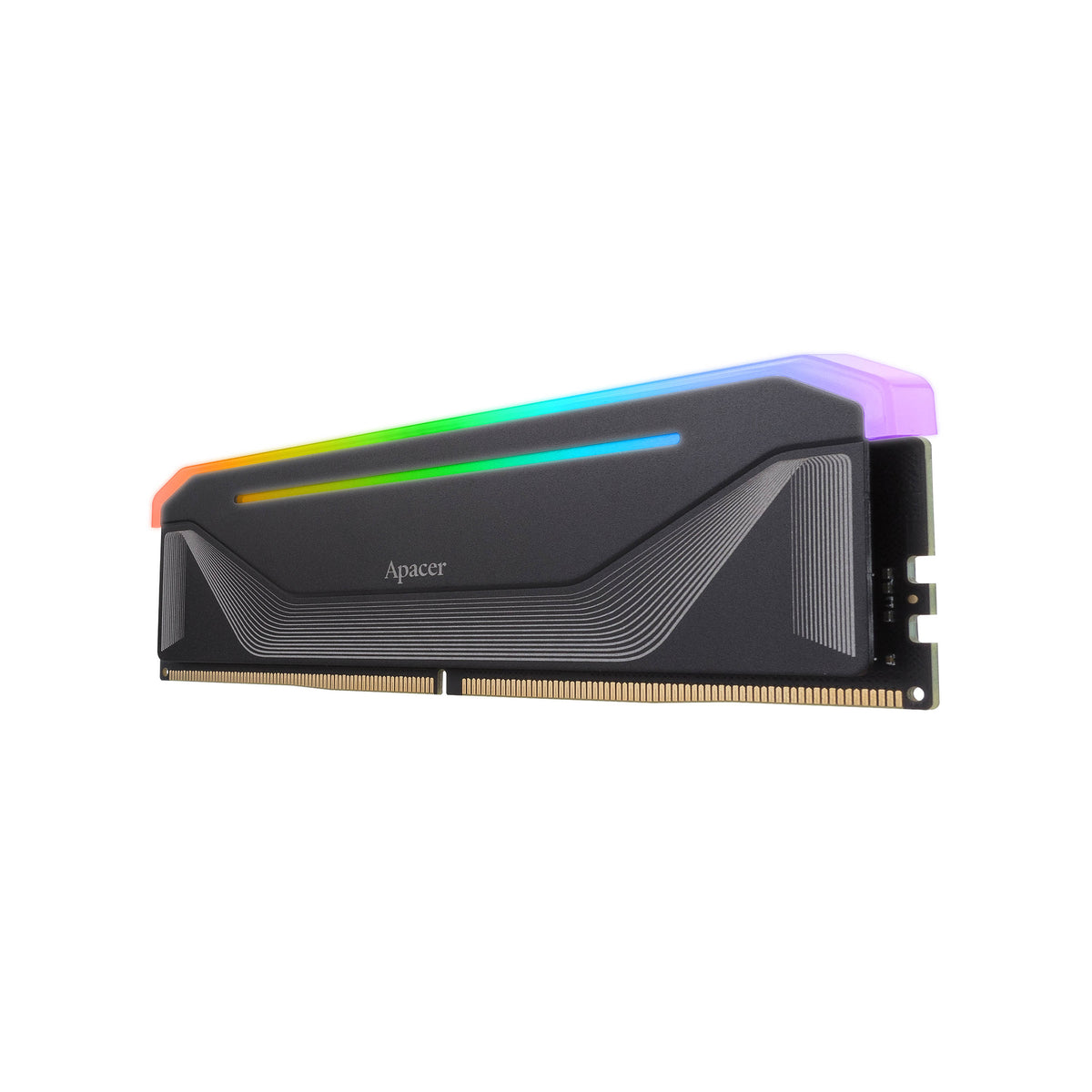 Apacer NOX RGB DDR5 16GB (1X16GB) 6000MHz CL38 Desktop RAM Black (AH5U16G60C622NBAA-1)