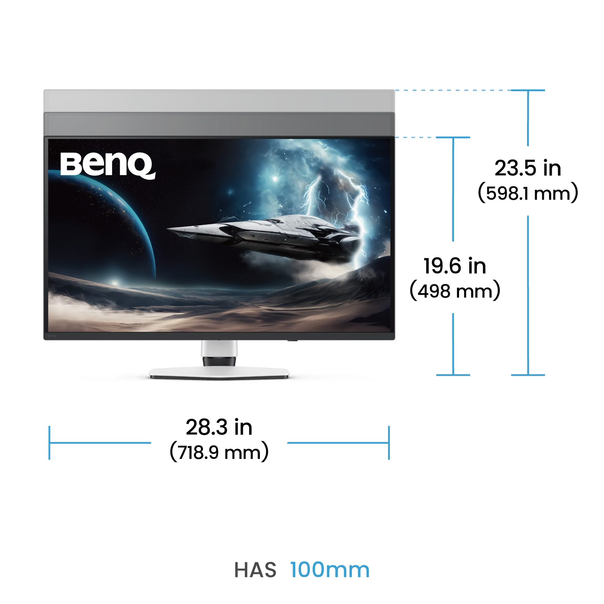 Benq MOBIUZ EX321UZ 32” 4K 240Hz OLED Gaming Monitor - GOLCHHA COMPUTERS 