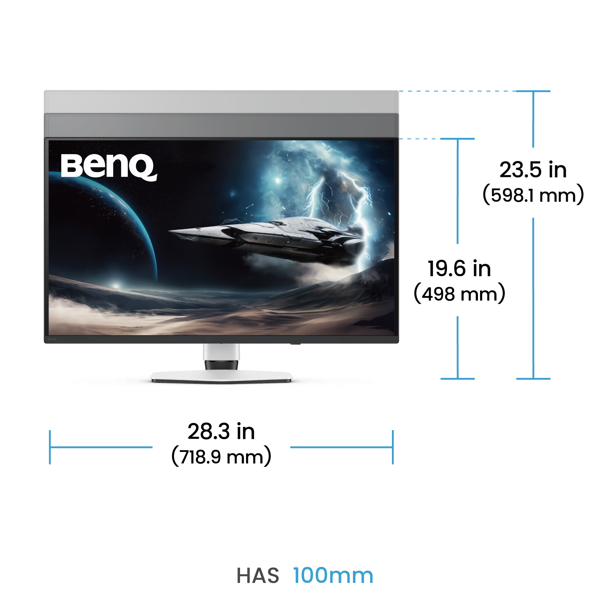 Benq MOBIUZ EX321UZ 32” 4K 240Hz OLED Gaming Monitor - GOLCHHA COMPUTERS 