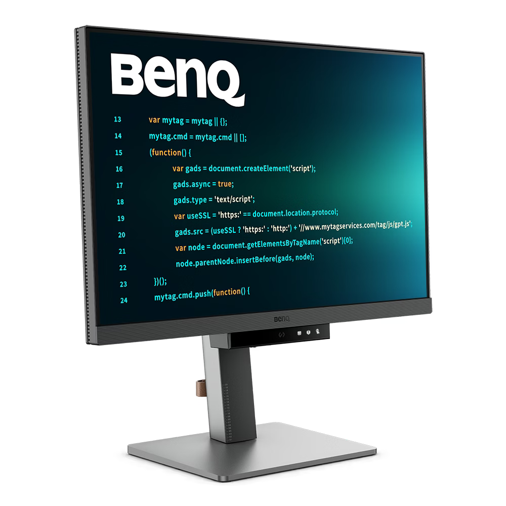 Benq RD240Q 24.1 inch 16:10 WQXGA USB-C Ergonomic Programming Monitor - GOLCHHA COMPUTERS 