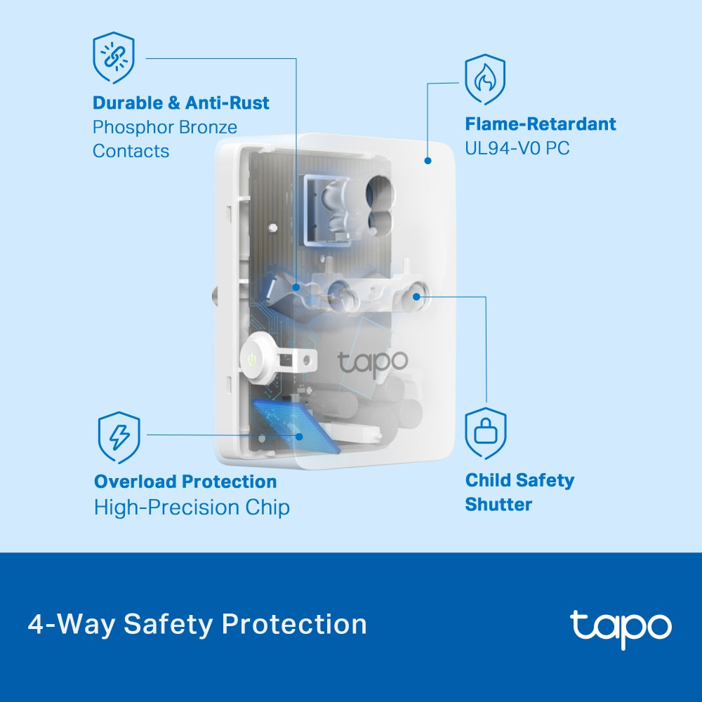 TP Link Tapo P110  Mini Smart Wi-Fi Plug, Energy Monitoring