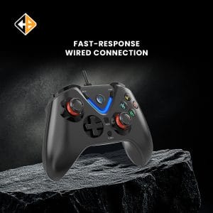 Cosmic Byte ARES Controller for PC with Magnetic Triggers Upgraded Hall Effect Joysticks - GOLCHHA COMPUTERS 