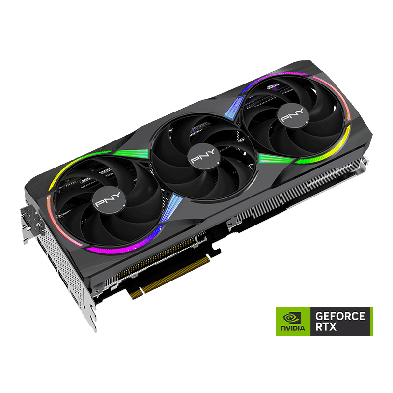 PNY GeForce RTX™ 5080 16GB ARGB EPIC-X RGB™ Overclocked Triple Fan GPU