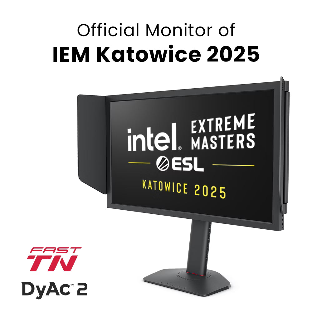 Benq Zowie XL2586X+ New Fast TN 600Hz DyAc 2 Gaming Monitor for Esports