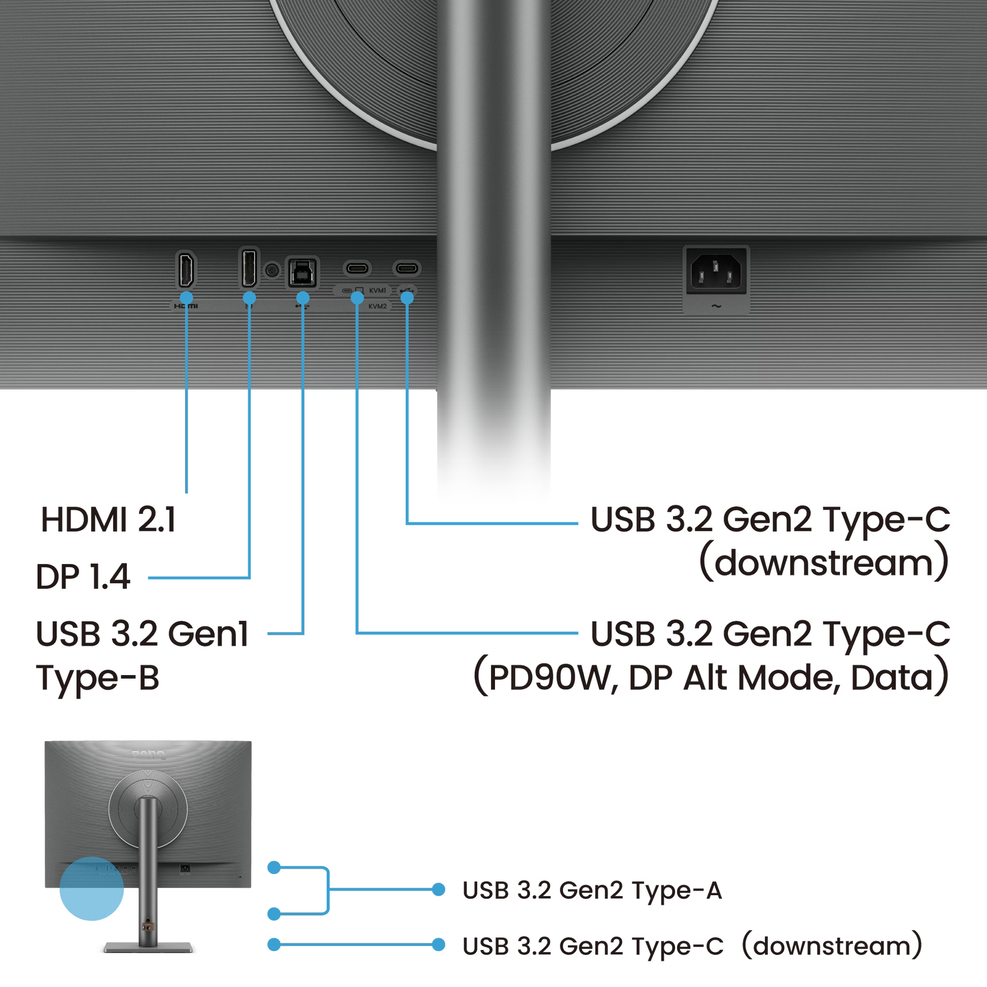 Benq RD280UG 28.2” 4K+ 3840x2560 120Hz IPS Programming Monitor with Backlight - GOLCHHA COMPUTERS 