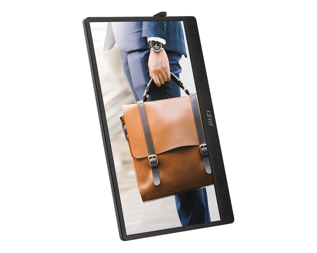 MSI PRO MP161 E2 15.6 inch FHD, Portable and Ultra Slim Business Monitor - GOLCHHA COMPUTERS 