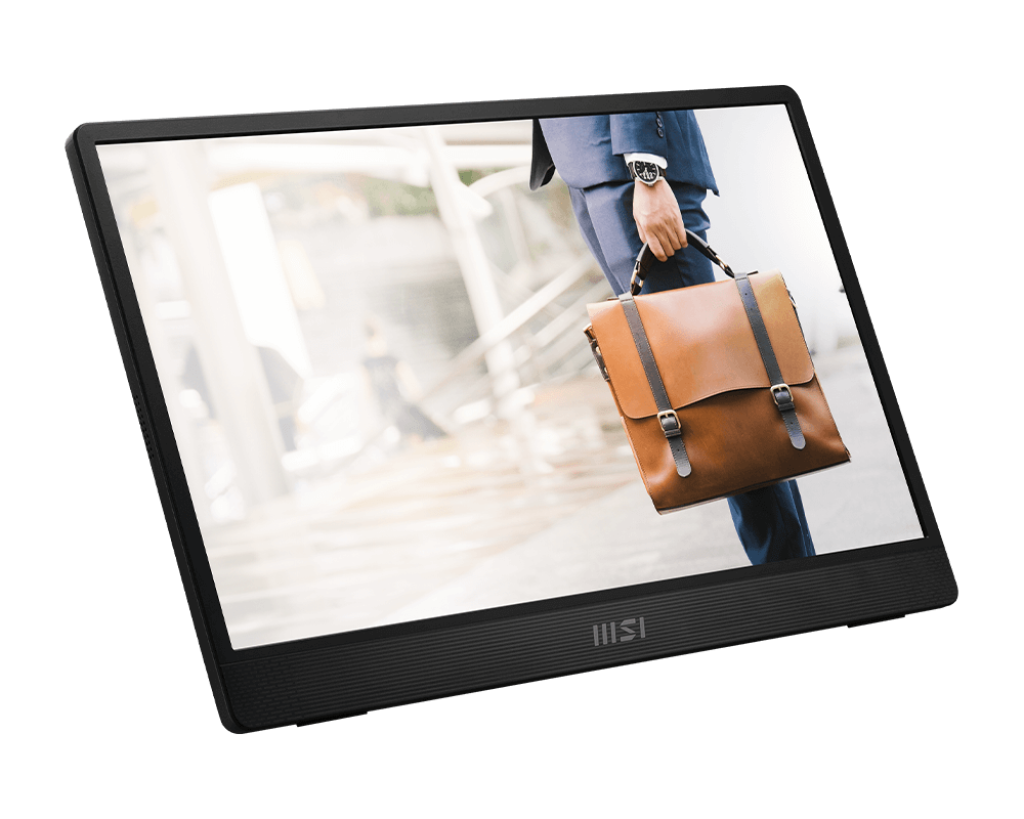 MSI PRO MP161 E2 15.6 inch FHD, Portable and Ultra Slim Business Monitor - GOLCHHA COMPUTERS 