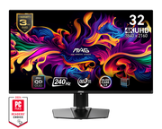 MSI MAG 321UPX QD-OLED 31.5 Inch 4K UHD Flat Gaming Monitor - GOLCHHA COMPUTERS 