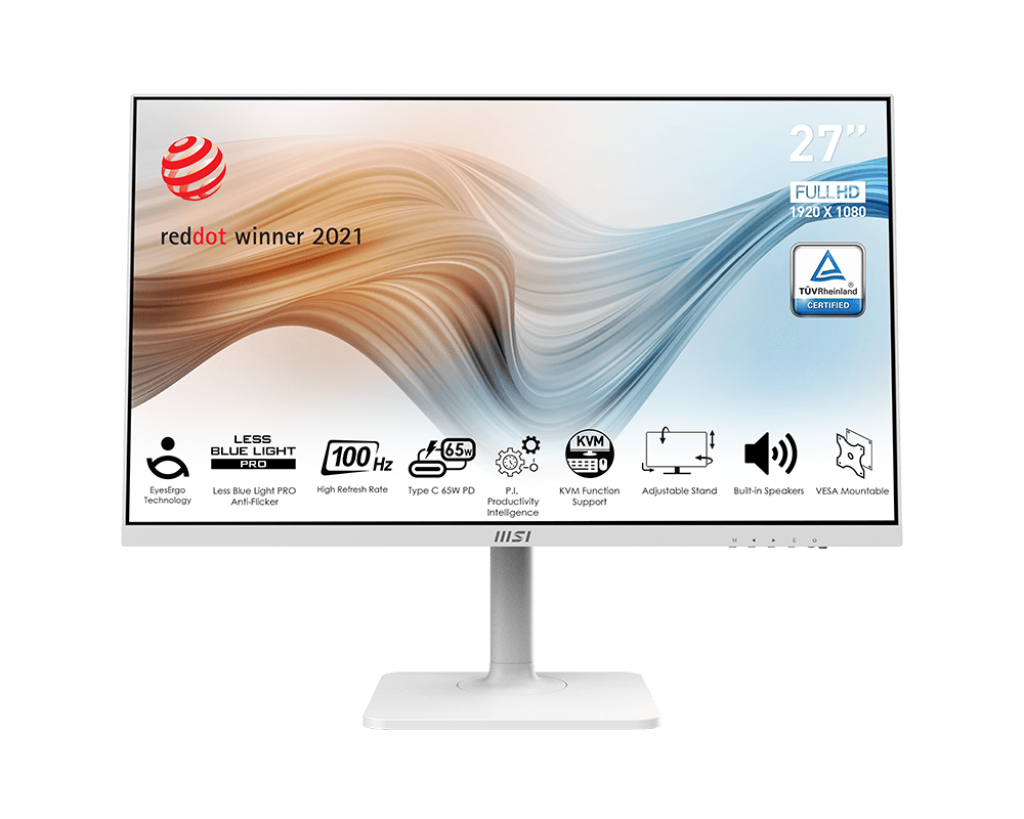 MSI Modern MD272XPW 27 Inch FHD Office Monitor - GOLCHHA COMPUTERS 