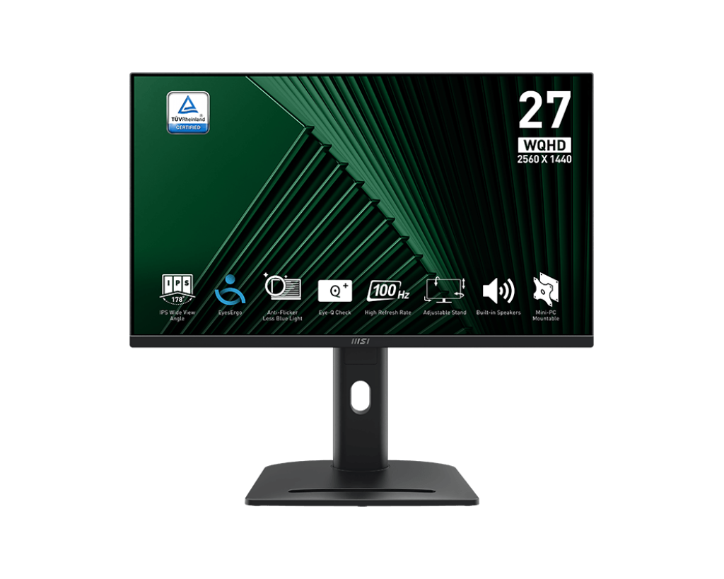 MSI PRO MP275QPG 27-Inch WQ HD Office Monitor