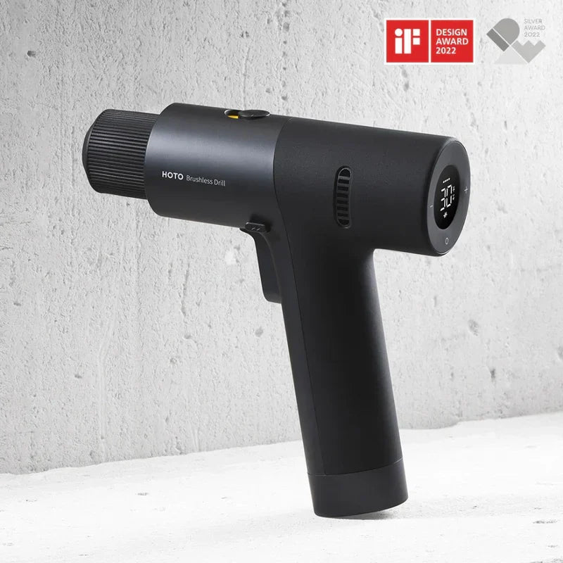 HOTO Brushless Drill Cordless drill, 30 N·m torque (HTE0011GL) - GOLCHHA COMPUTERS 