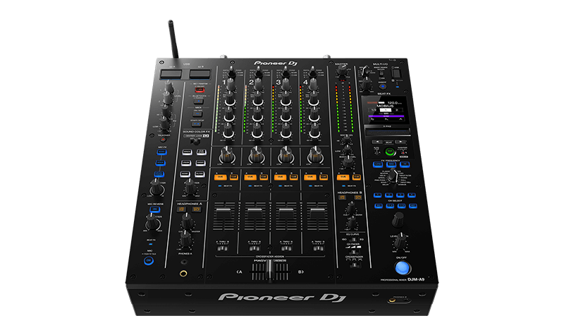 Pioneer DJM-A9 DJ Mixer 4-channel professional DJ mixer (black)