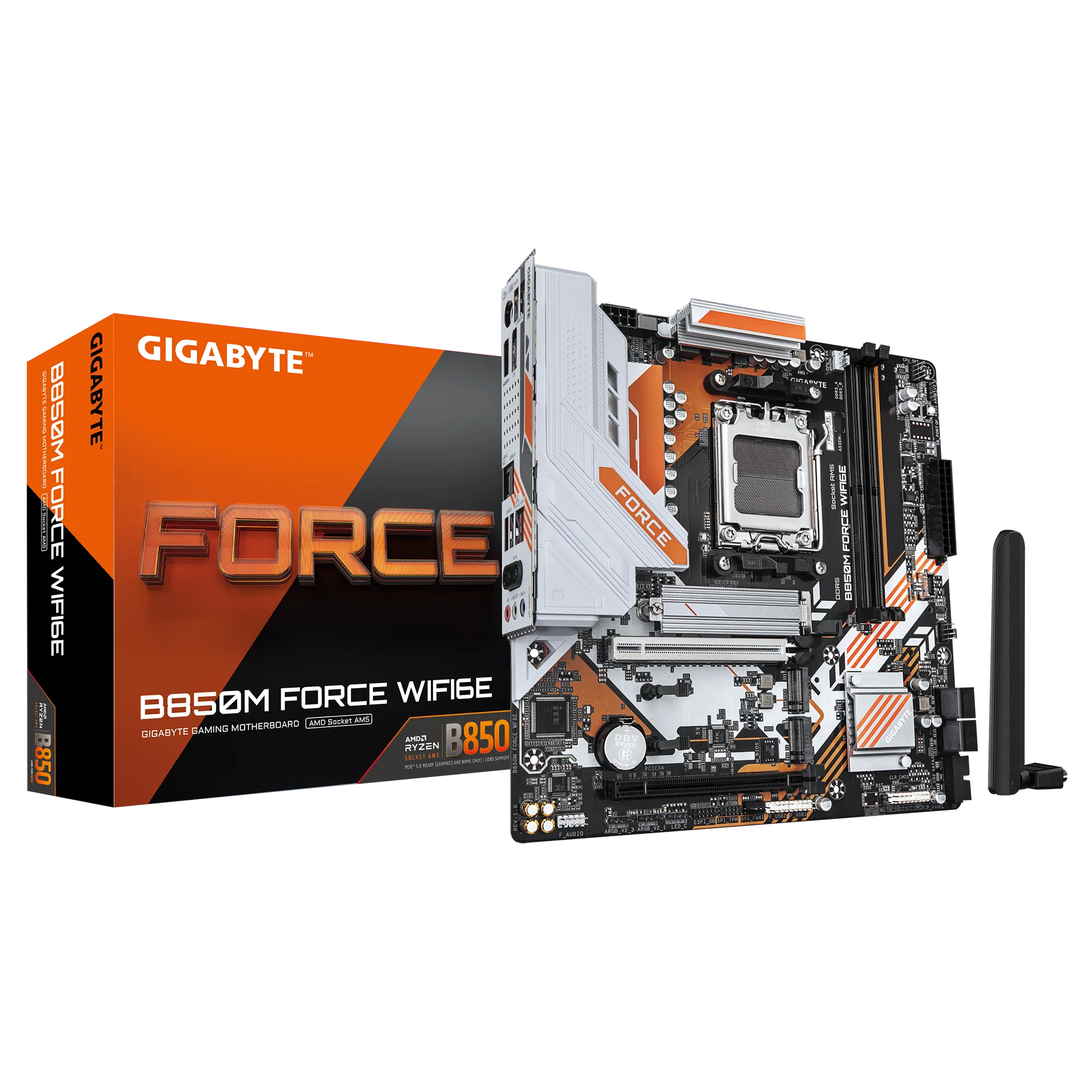 GIGABYTE B850M FORCE WIFI6E AMD AM5 DDR5 M-ATX MOTHERBOARD