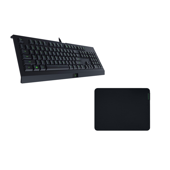 Razer Cynosa Lite RGB Gaming Keyboard with Gigantus V2 Cloth Gaming Mouse Pad (Medium) Combo - 1 Year Warranty - Golchha Computers