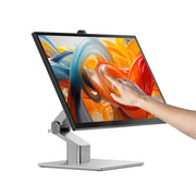 Alogic Clarity Fold Touch 27" 4K UHD Monitor with 65W Power Delivery, Webcam, Touchscreen & Fold Stand