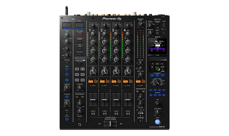 Pioneer DJM-A9 DJ Mixer 4-channel professional DJ mixer (black)
