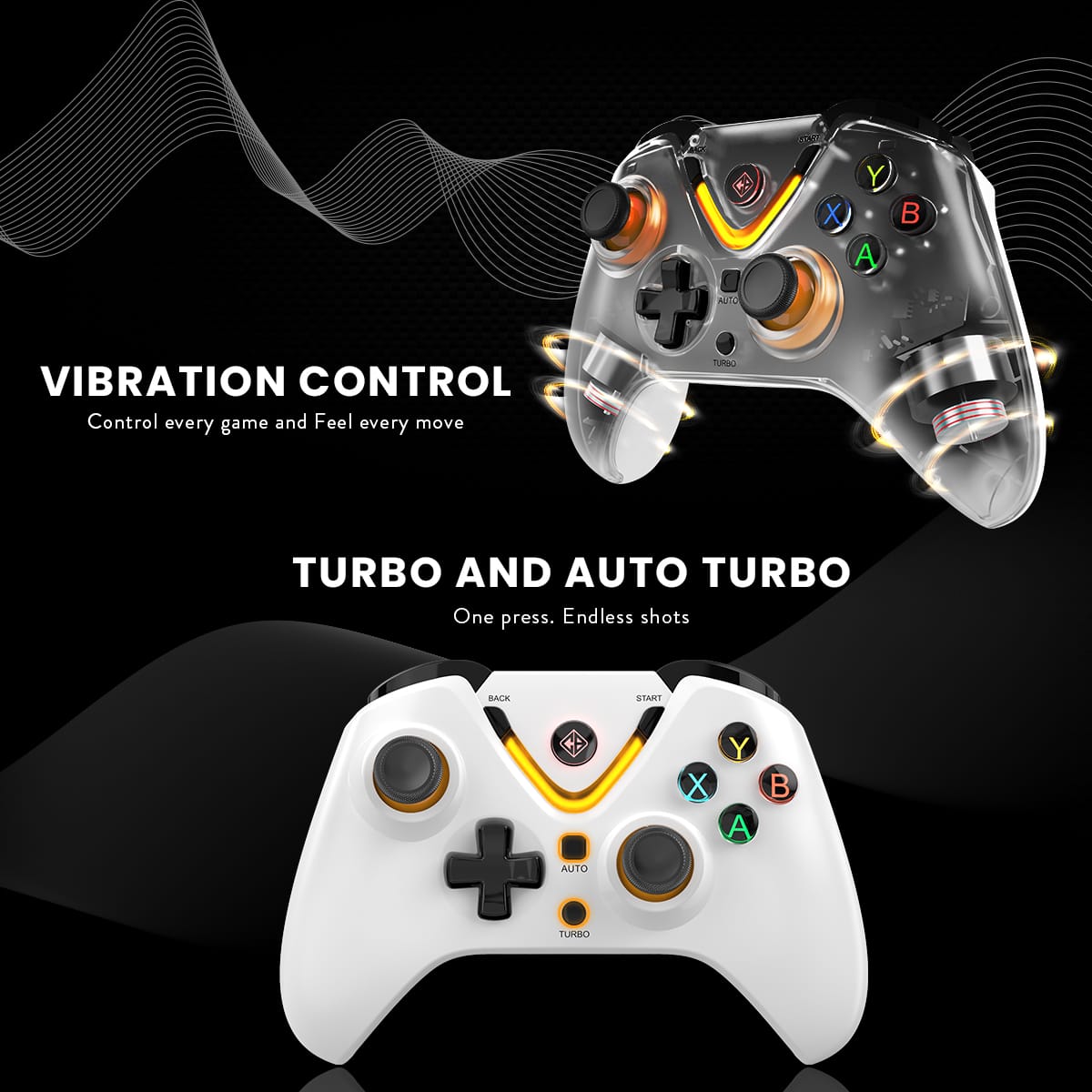 Cosmic Byte Ares Tri Mode Wireless/Bluetooth/Wired Controller, Hall Effect Joystick, Upgraded 1000Hz Polling Rate