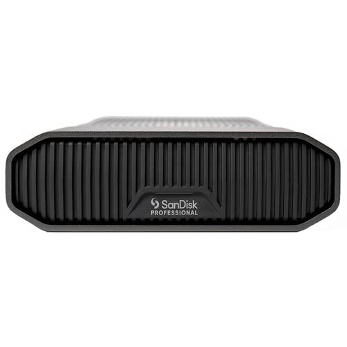 SanDisk Professional 12TB G-Drive® USB-C™ (10Gbps) Desktop HDD for Content Creators, Video Editors & Fast Backups, Up to 250MB/s Read and Write, Mac Ready - Golchha Computers