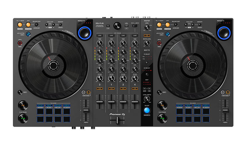 Pioneer DDJ-FLX6-GT DJ Controller 4-channel DJ controller for multiple DJ applications (Graphite)