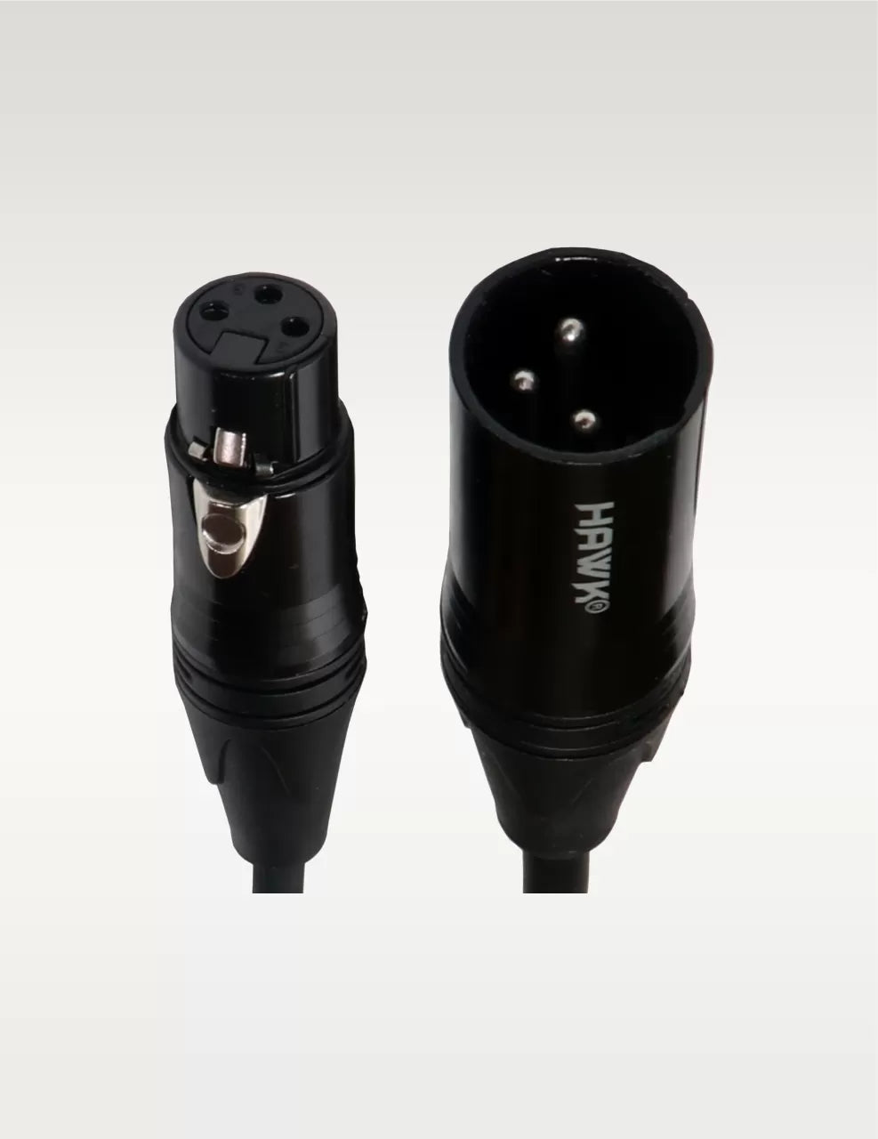 Hawk Proaudio SXFG-033 Gold Series XLR Male to XLR Female With Cable Tie,10 Meters, Balanced Cable - GOLCHHA COMPUTERS 