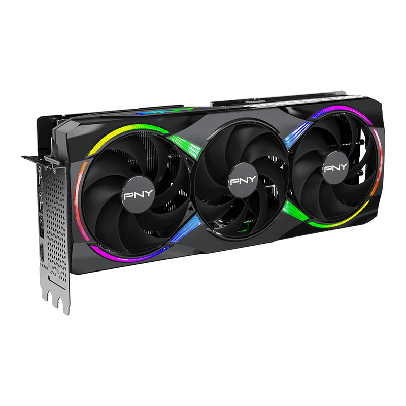 PNY GeForce RTX™ 5080 16GB ARGB EPIC-X RGB™ Overclocked Triple Fan GPU