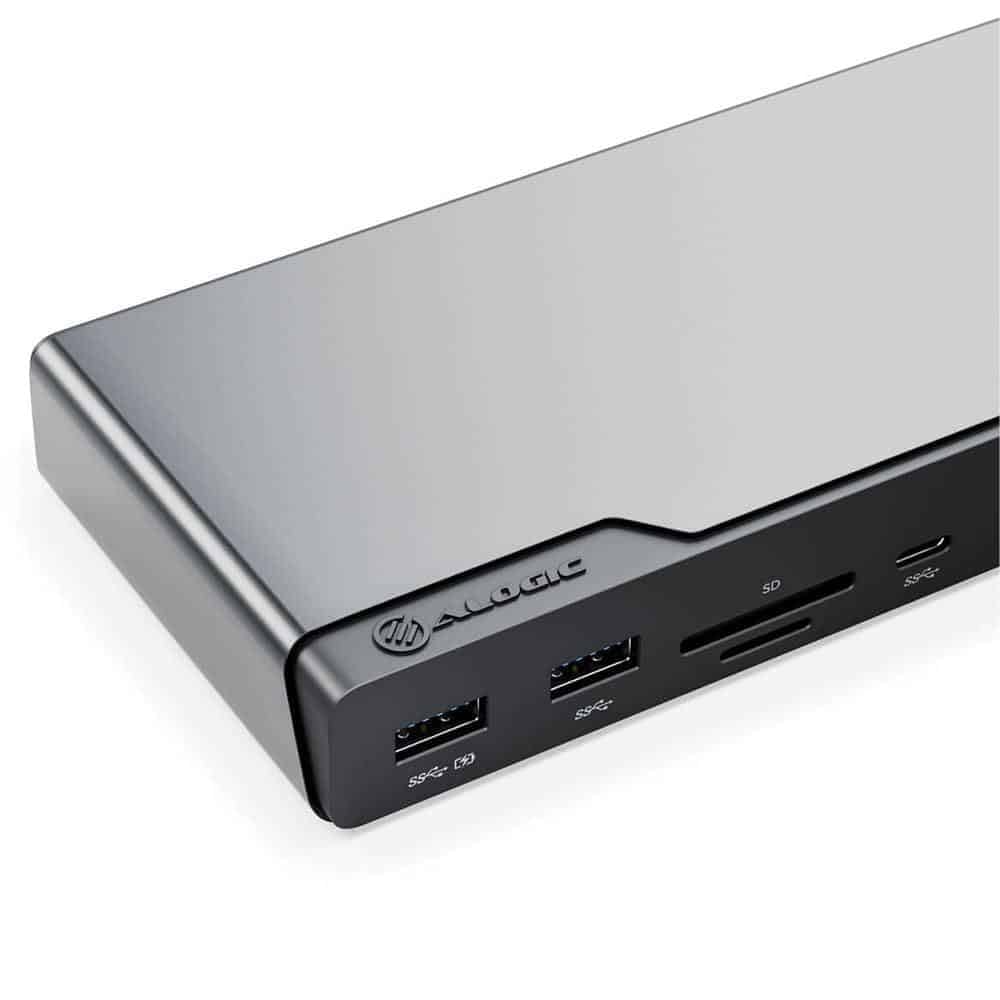 ALOGIC DV4 Quad Display 14 in 1 USB-C Docking Station - GOLCHHA COMPUTERS 