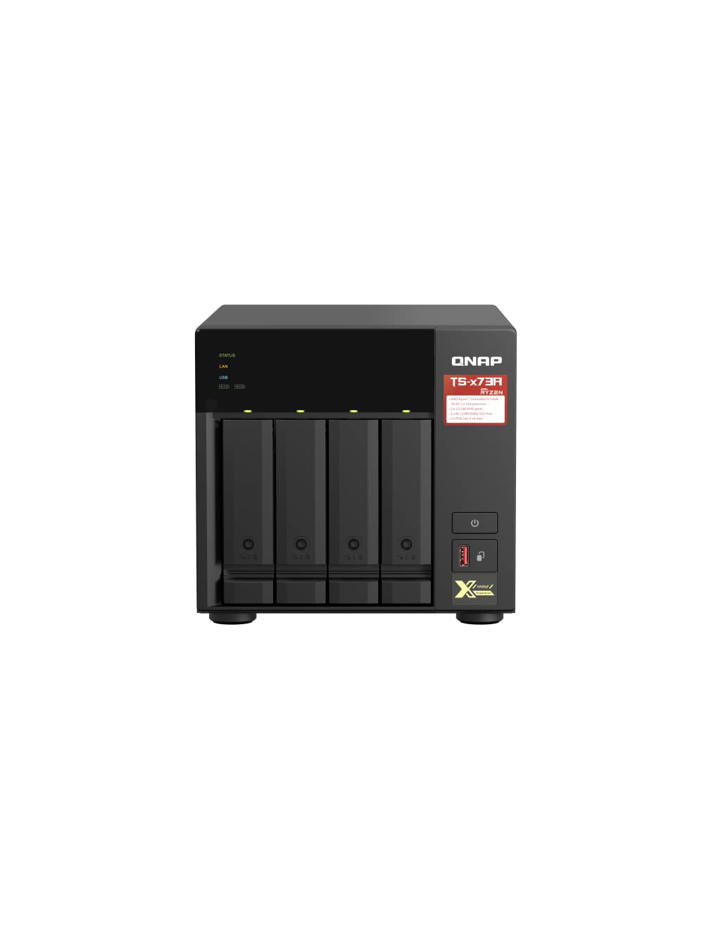 QNAP TS-473A-8G 4 Bay NAS