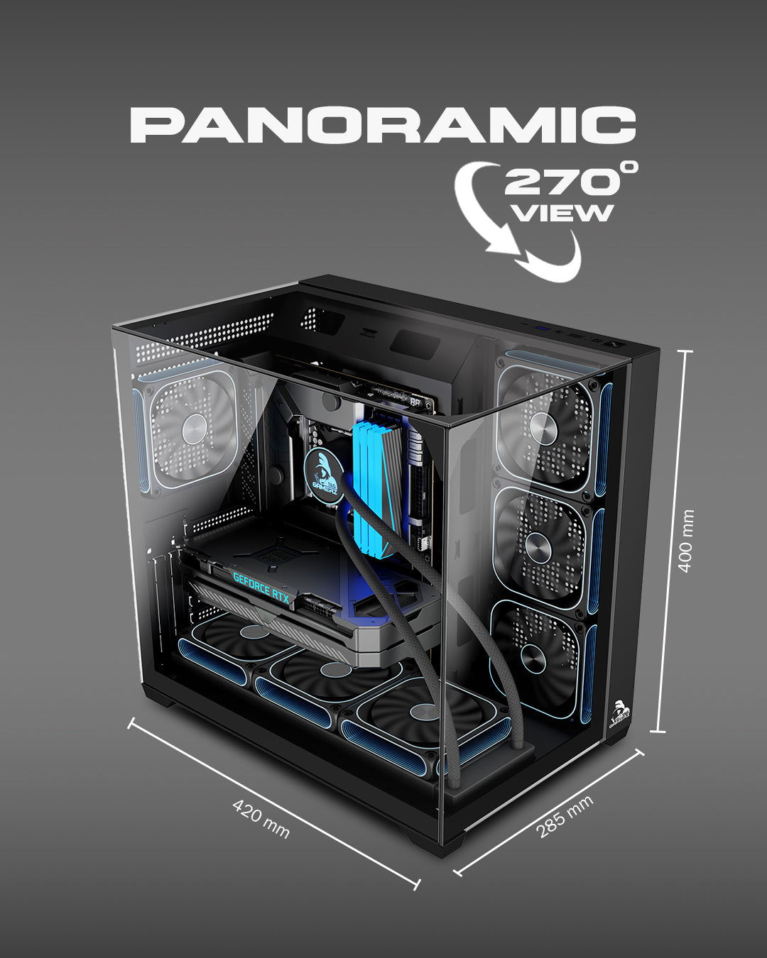 TAG Gamerz Orion Gaming PC Case