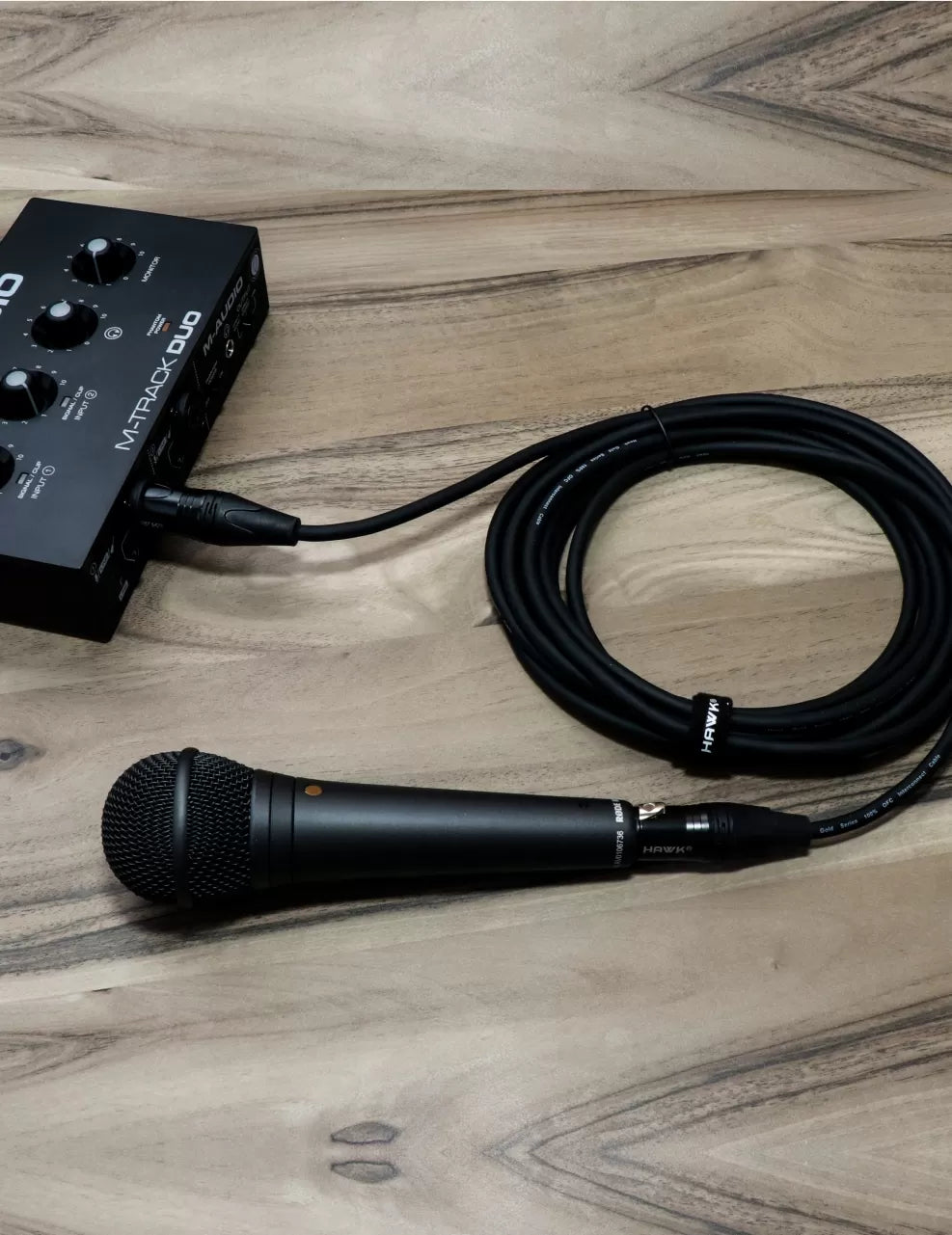 Hawk Proaudio SXFG-033 Gold Series XLR Male to XLR Female With Cable Tie,10 Meters, Balanced Cable - GOLCHHA COMPUTERS 