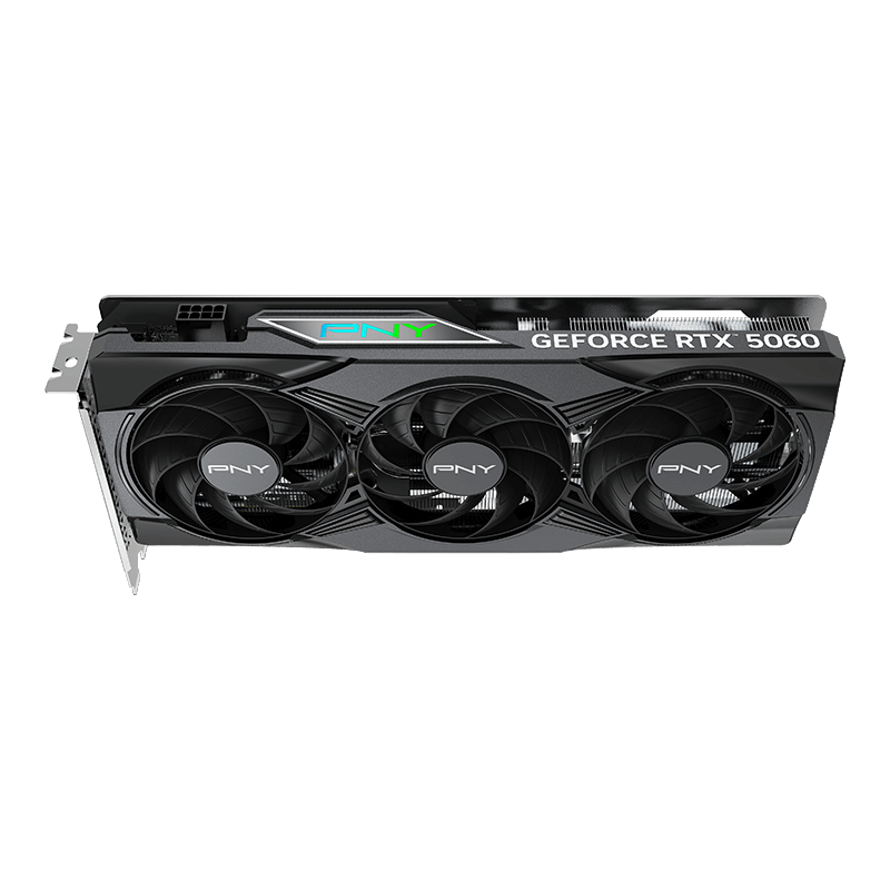 PNY GeForce RTX™ 5060 8GB ARGB EPIC-X RGB™ Overclocked Triple Fan GPU