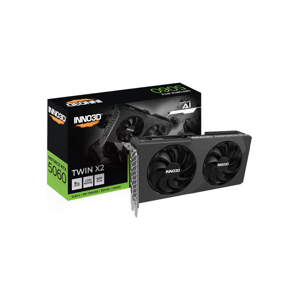 INNO3D GeForce RTX™ 5060 TWIN X2 8GB GDDR7 Graphics Card