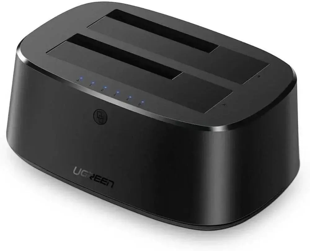 UGREEN Dual-Bay USB 3.0 SATA Docking Station with Offline Cloning (50857)