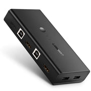UGREEN 2-Port HDMI KVM Switch 4K 30Hz with 4 USB Ports (50744)