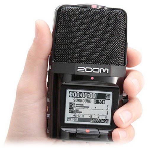 Zoom H2N Handy Recorder (Black) - Golchha Computers