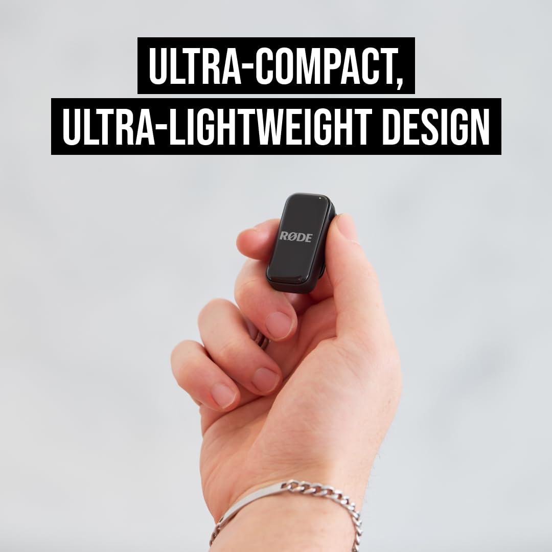 Rode Wireless Micro Ultra-compact USB-C Wireless Microphone - Black