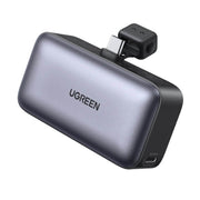 UGREEN 5000mAh 22.5W Mini Power Bank with Built-in USB-C Connector & Stand (35338)