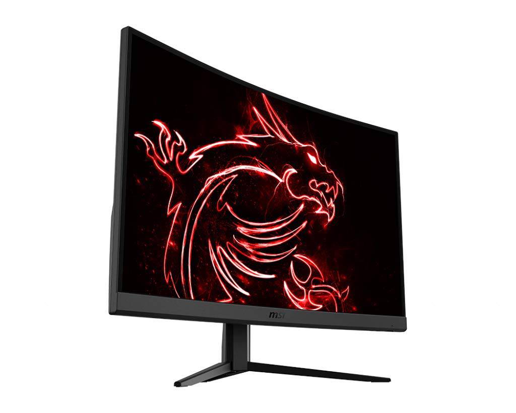 MSI Optix G27CQ4 68.58 cm/27 inches WQHD LCD 2560 x 1440 Pixels 1ms MPRT 165 Hz HDMI DisplayPort AMD FreeSync Curved Gaming Monitor -(Black)