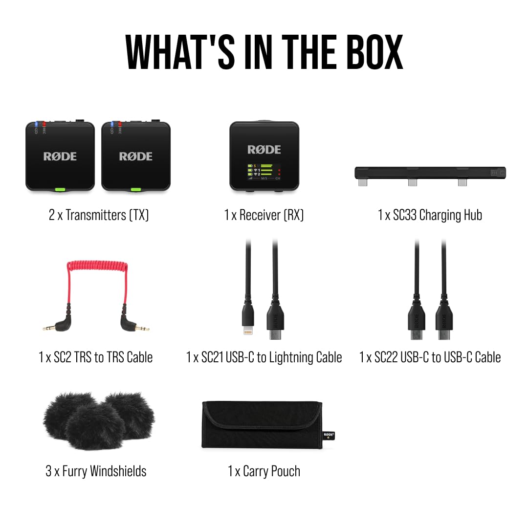 Rode Wireless GO (Gen 3) Compact Wireless Microphone System - GOLCHHA COMPUTERS 